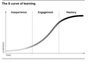 Curva dell'apprendimento a S di Carl Rogers