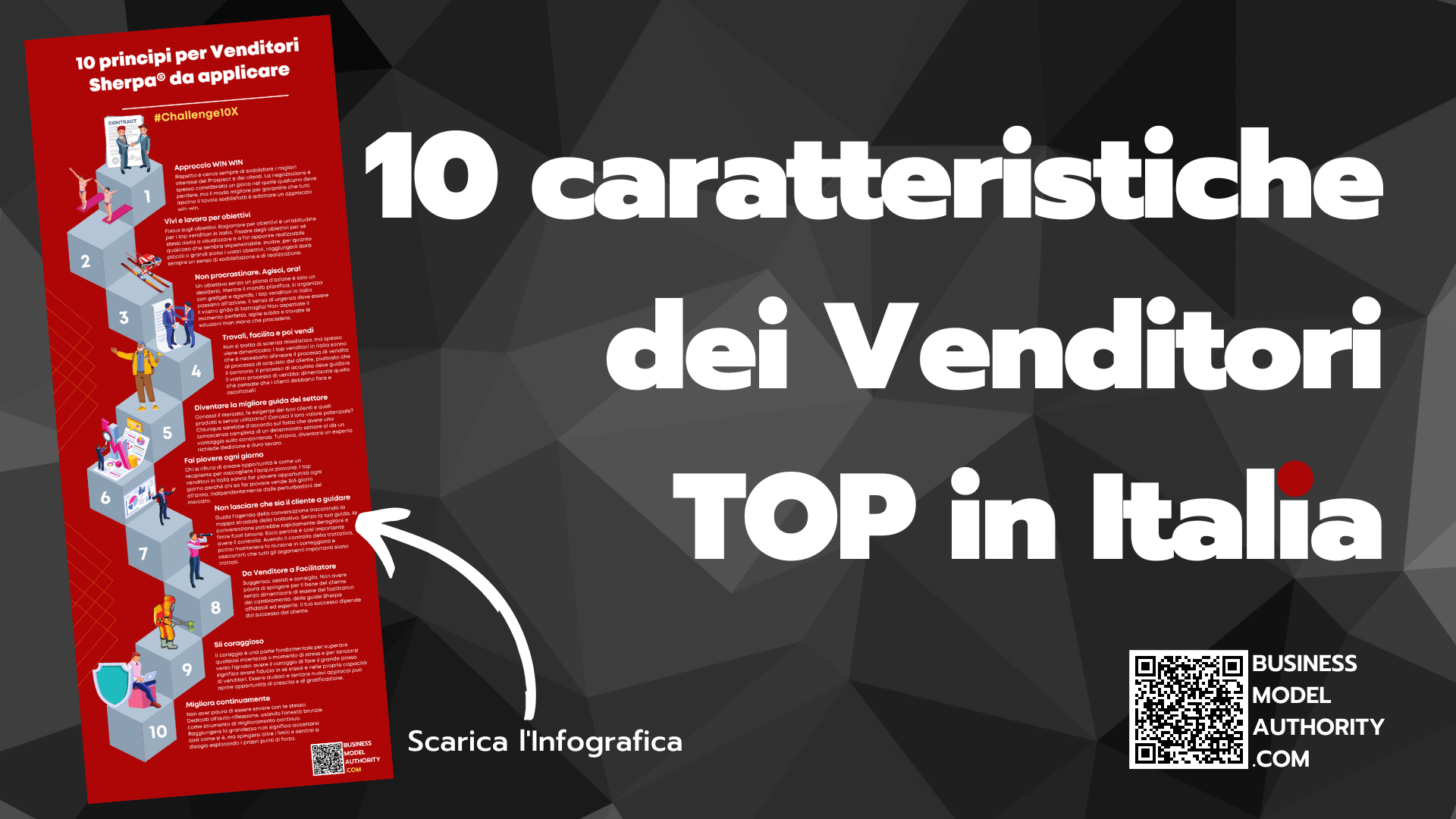 10 caratteristiche dei Venditori TOP in Italia